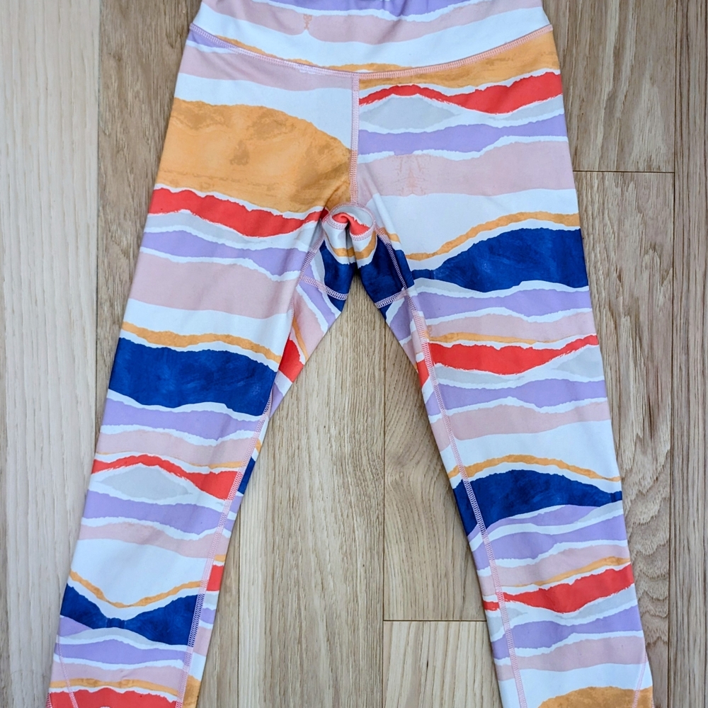 lululemon athletica Multicolor Wave Leggings
